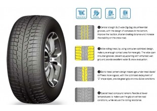 Шина 265/70R16 112T Snowfors Max Cratos